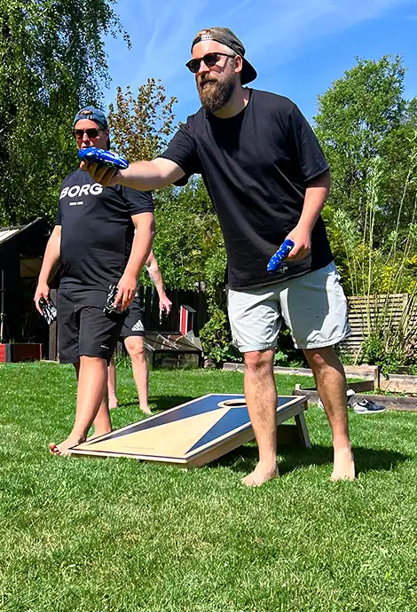 Cornhole boards sets and games